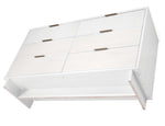 Granville 55" Dresser (6-Drawer) in White