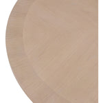 Belinda 48" Solid Wood and Oak Veneer Dining Table in Natural