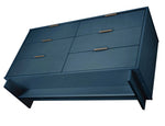 Granville 55" Dresser (6-Drawer) in Midnight Blue