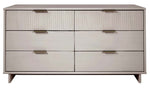 Granville 55" Dresser (6-Drawer) in Light Gray
