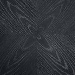 Belinda Oak Veneer And Solid Wood Counter Height Table in Black
