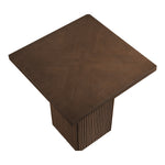 Belinda Oak Veneer And Solid Wood Counter Height Table in Brown