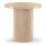 Belinda Oak Veneer And Solid Wood Counter Height Table in Natural