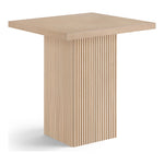 Belinda Oak Veneer And Solid Wood Counter Height Table in Natural