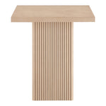 Belinda Oak Veneer And Solid Wood Counter Height Table in Natural