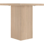 Belinda Oak Veneer And Solid Wood Counter Height Table in Natural
