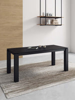 Rockaway 71" Dining Table in Black