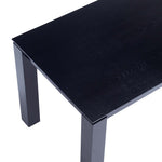 Rockaway 71" Dining Table in Black