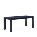 Rockaway 71" Dining Table in Black