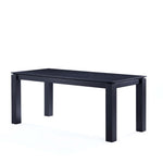Rockaway 71" Dining Table in Black