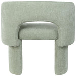 Emmet Chenille Fabric Upholstered Dining / Accent Chair in Mint