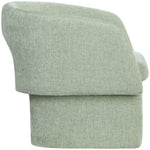 Emmet Chenille Fabric Upholstered Dining / Accent Chair in Mint