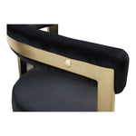 Marcello Velvet Upholstered Dining Chair in Black