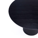 Hathaway 59" Round Dining Table in Black
