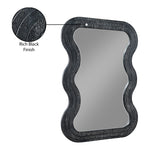 Bellagio Oak Veneer Mirror in Black