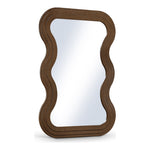 Bellagio Oak Veneer Mirror in Brown