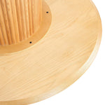 Hathaway 59" Round Dining Table in Natural