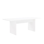 Ella 79" Dining Table in White