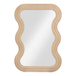 Bellagio Oak Veneer Mirror in Natural