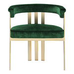 Marcello Velvet Upholstered Dining Chair in Green