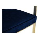 Marcello Velvet Upholstered Dining Chair in Navy
