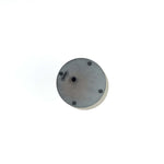 Alondra Sintered Stone Top End Table in Black