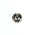 Monica Sintered Stone Top End Table in Bronze