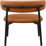 Lupita Vegan Leather Upholstered Dining Chair (760-C) in Cognac