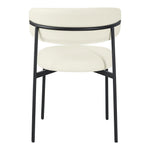 Lupita Vegan Leather Upholstered Dining Chair (760-C) in Cream