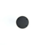 Laurel Sintered Stone Top End Table in Black