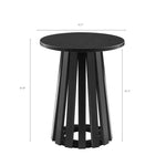 Layla End Table in Black