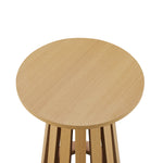 Layla End Table in Light Oak