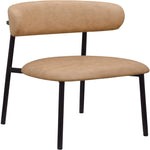 Lupita Vegan Leather Upholstered Dining Chair (760-C) in Tan