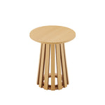 Layla End Table in Light Oak