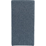 Benson Linen Textured Fabric Upholstered Dining Chair in Blue