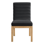 Evelyn Velvet Upholstered Dining Chair (901-C) in Black