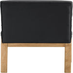 Evelyn Velvet Upholstered Dining Chair (901-C) in Black