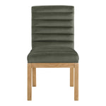 Evelyn Velvet Upholstered Dining Chair (901-C) in Green