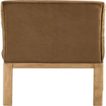 Evelyn Velvet Upholstered Dining Chair (901-C) in Saddle