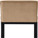 Evelyn Velvet Upholstered Dining Chair (902-C) in Beige