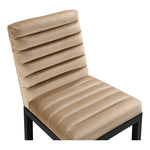 Evelyn Velvet Upholstered Dining Chair (902-C) in Beige