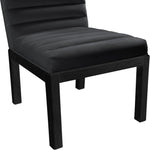 Evelyn Velvet Upholstered Dining Chair (902-C) in Black