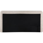 Blair Fabric Upholstered King Bed in Beige