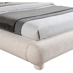 Blair Fabric Upholstered King Bed in Beige