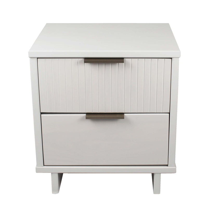 Granville 18" Nightstand (2-Drawer) in White