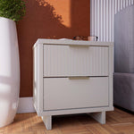 Granville 18" Nightstand (2-Drawer) in White