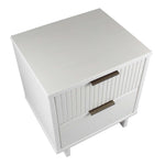 Granville 18" Nightstand (2-Drawer) in White