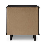 Granville 18" Nightstand (2-Drawer) in Black