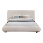 Blair Fabric Upholstered Queen Bed in Beige