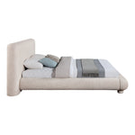 Blair Fabric Upholstered Queen Bed in Beige